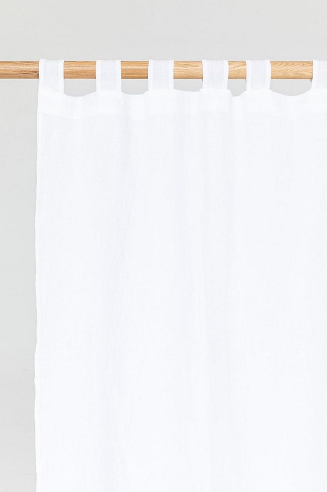 MagicLinen Tab Top Linen Curtain Panel #1