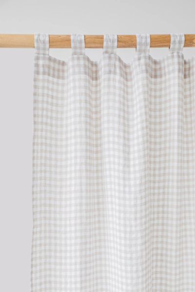 Magiclinen Tab Top Linen Curtain Panel