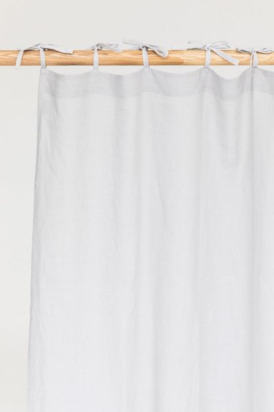 Magiclinen Tie Top Linen Curtain Panel