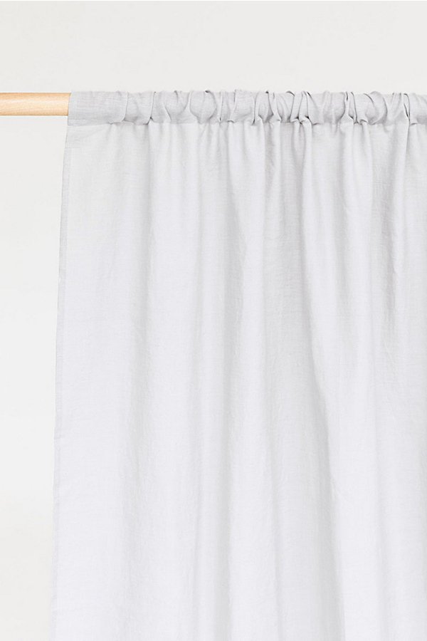Magiclinen Rod Pocket Linen Curtain Panel