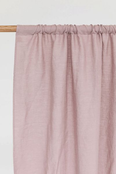 Magiclinen Rod Pocket Linen Curtain Panel