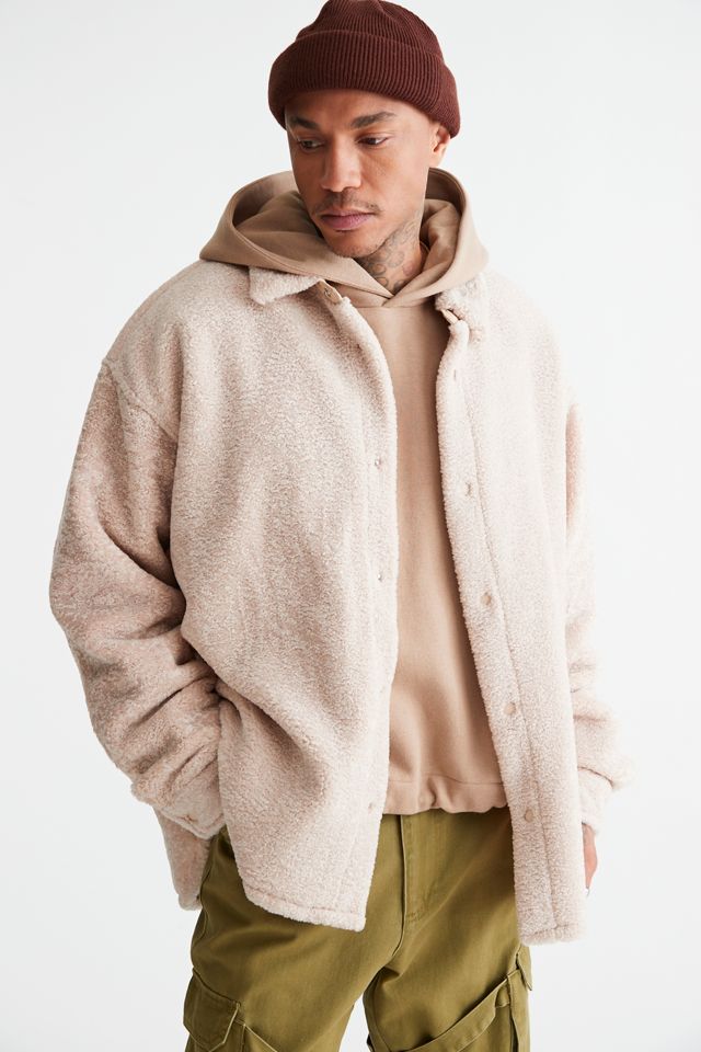 Standard Cloth Clay Modern Super-Soft Shirt Jacket | Urban Outfitters
