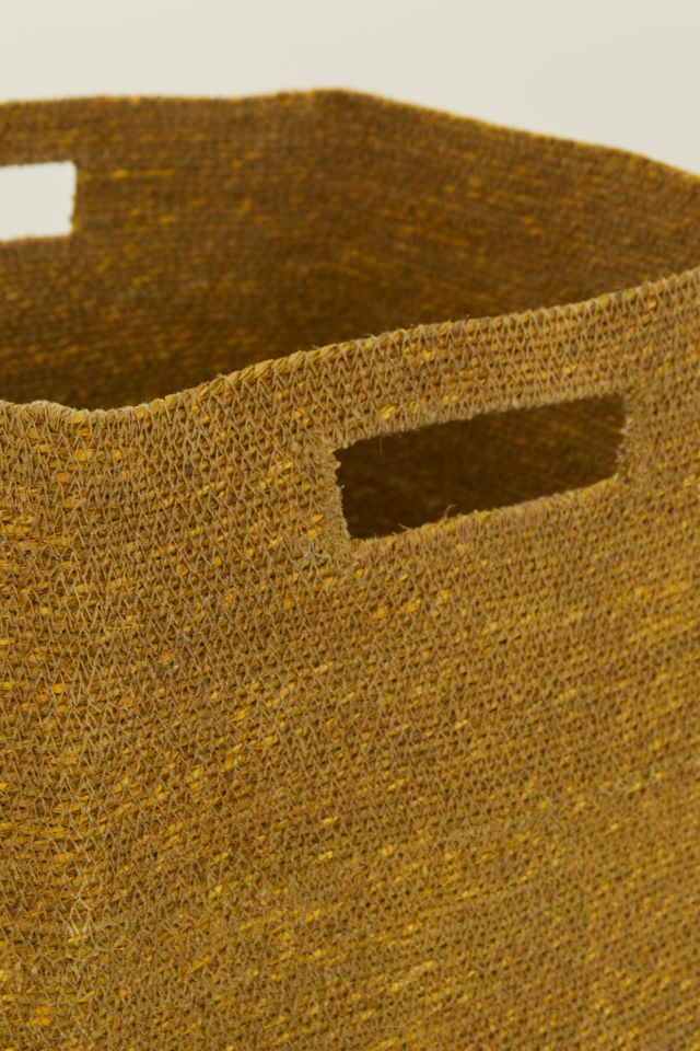 Hawkins New York Essential Square Sea Grass Basket #1