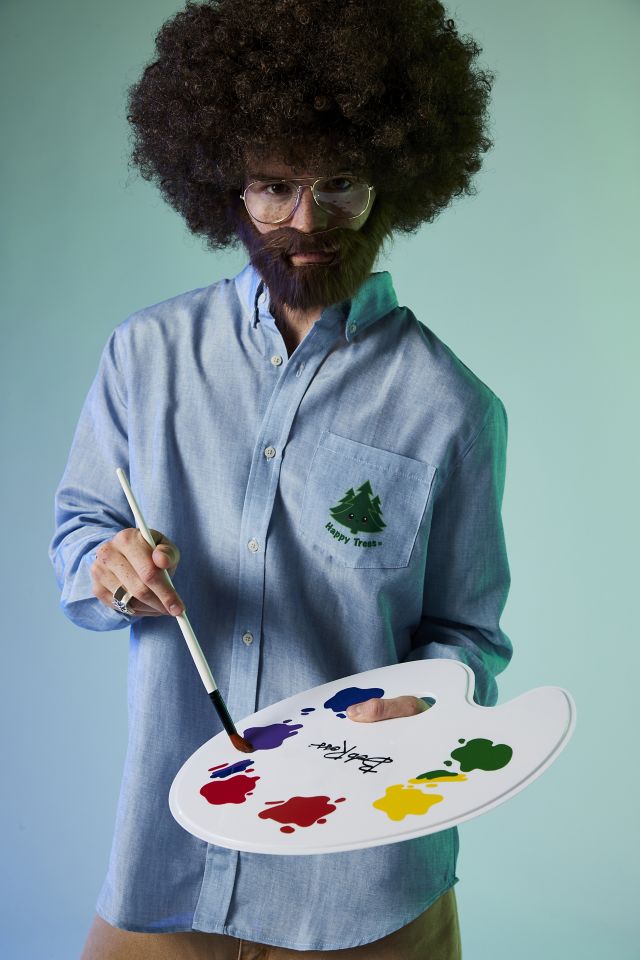 Bob Ross Halloween Costume Accessory Kit #1