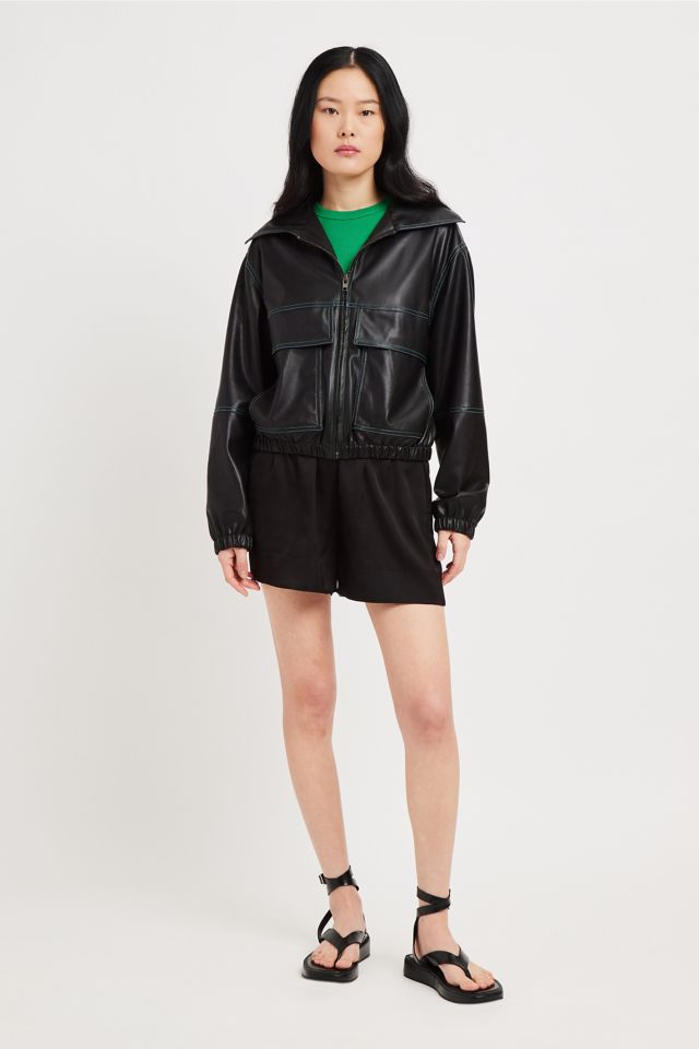 APPARIS Tierra Vegan Leather Bomber Jacket