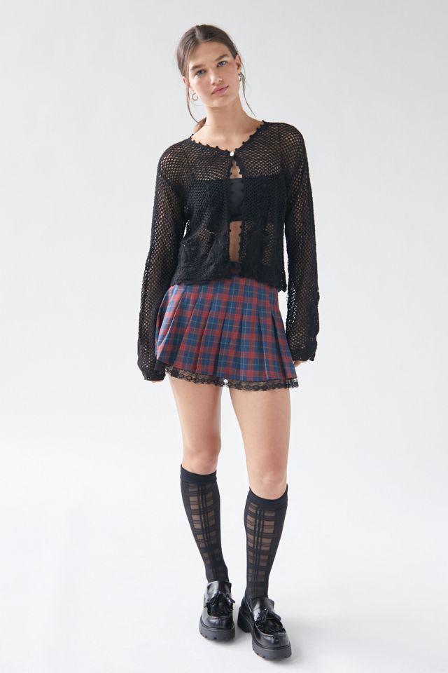 Urban Renewal Vintage Crochet Cardigan Top #4
