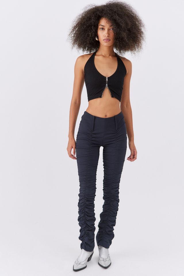 UO Vivica Ruched Pant | Urban Outfitters