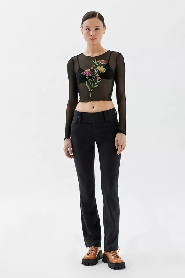 urbanoutfitters.com | UO Y2K Belted Trouser Pant
