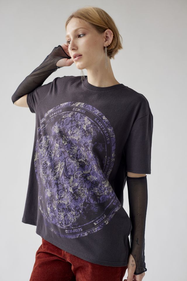 UO Zodiac Sky Oversized Tee #3
