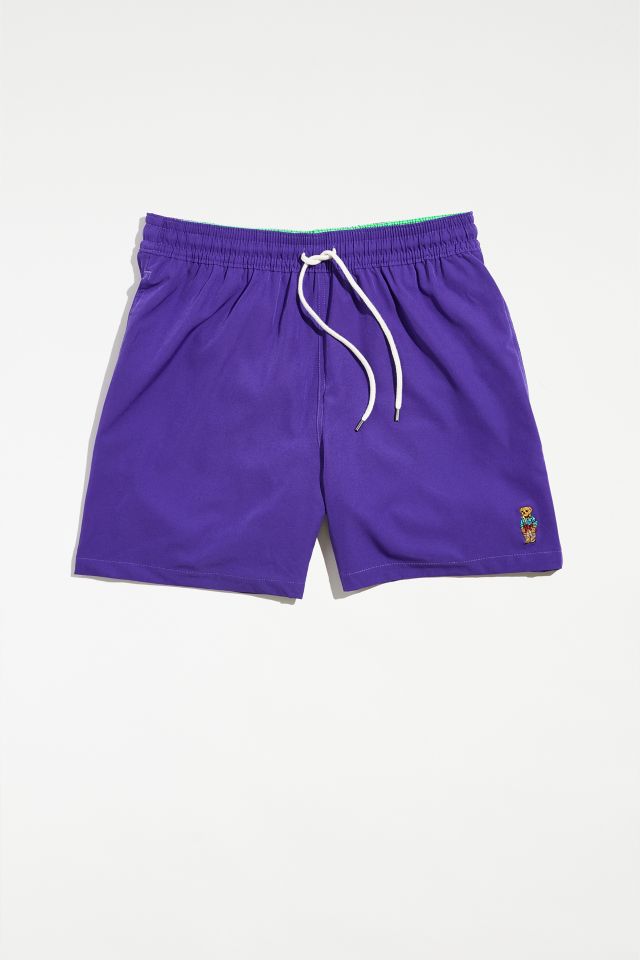 Polo Ralph Lauren Bear Voyager Traveler Swim Short | Urban Outfitters