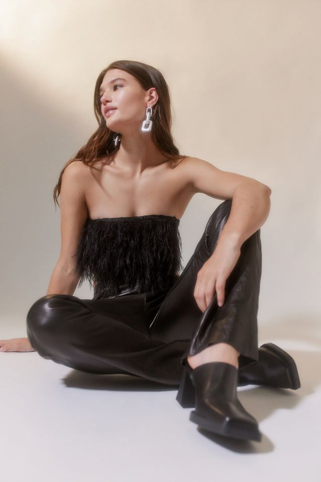 UO Cassie Fluffy Tube Top #2