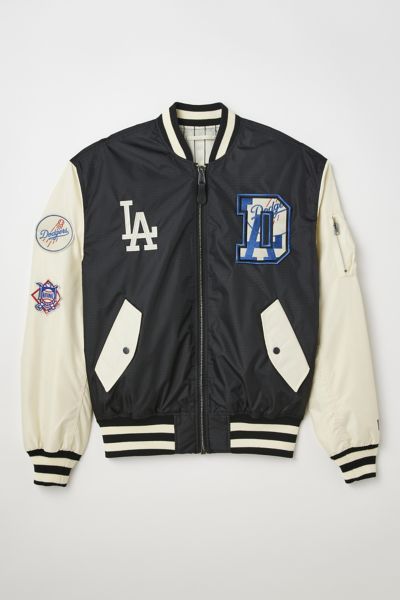 Los Angeles Dodgers New Era Anorak Packable 1/4-Zip Hoodie Jacket