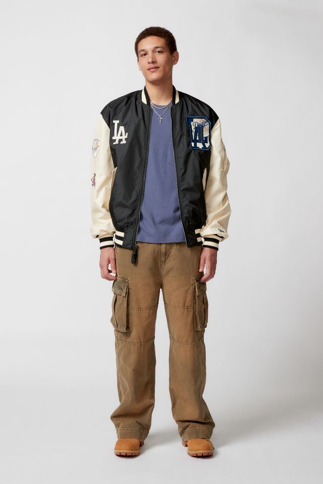Alpha Industries X New Era Los Angeles Dodgers Reversible Varsity Jacket #1