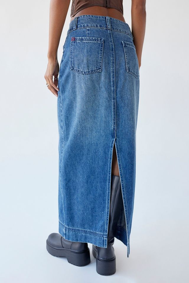 BDG Holly Denim Midi Skirt #1
