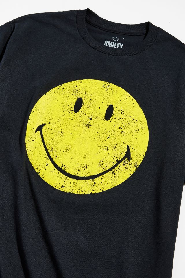 T-shirt Smiley avec logo vintage #1