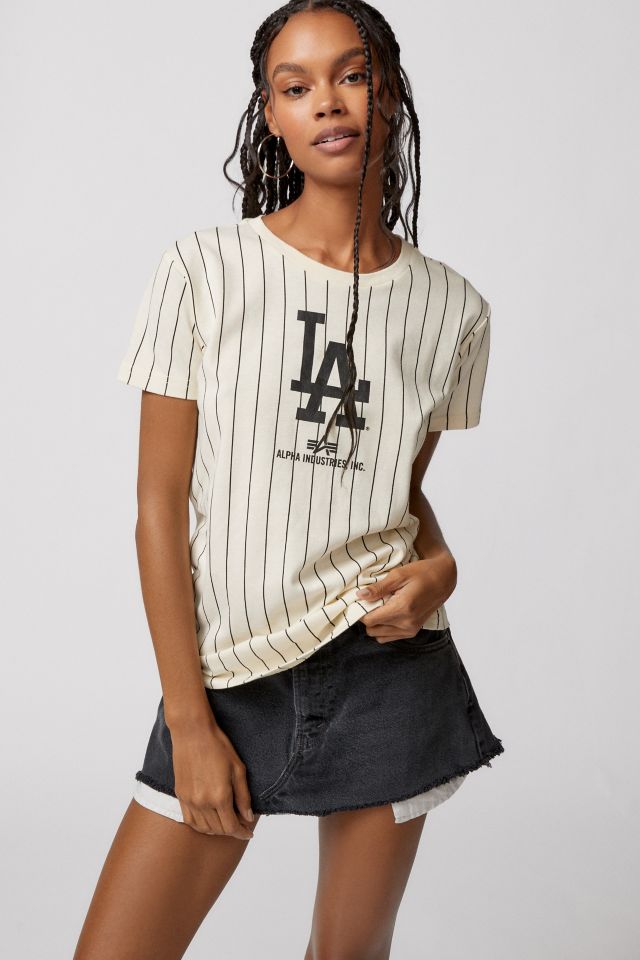 Alpha Industries X New Era Los Angeles Dodgers Tee | Urban Outfitters