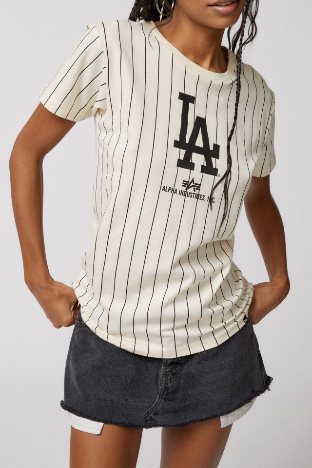 Alpha Industries | Los Angeles Dodgers T-Shirt W | Alpha Industries Black / 2XL
