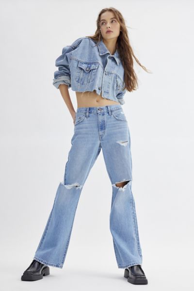 Levi's Baggy Bootcut Jean In Tinted Denim