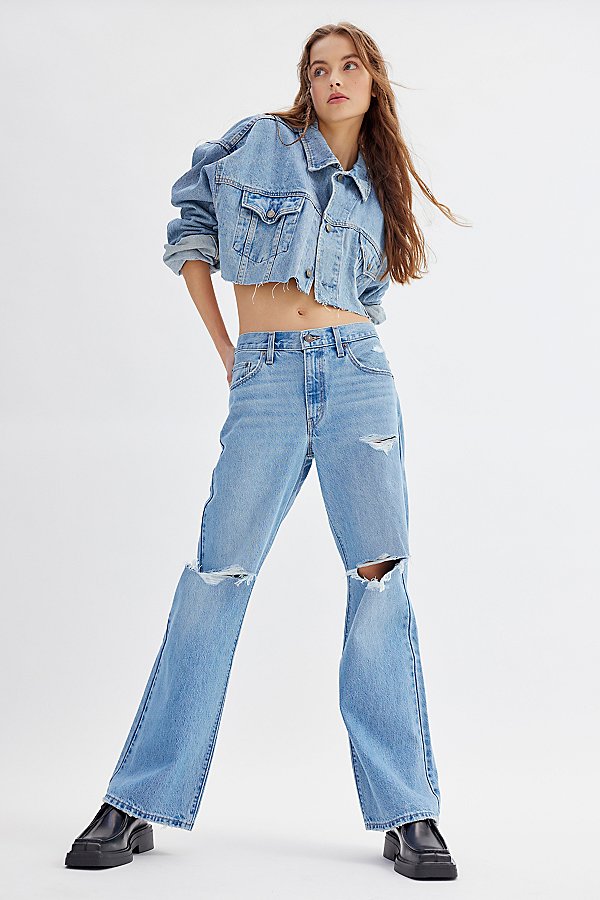 Levi's Baggy Bootcut Jean In Tinted Denim