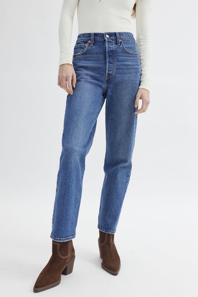 Levi's Ribcage Straight Ankle Jeans Valley View