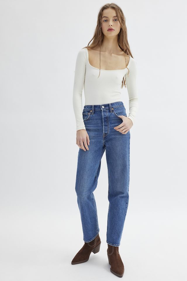 Levi’s® Ribcage Straight Ankle Jean - Valley View #3