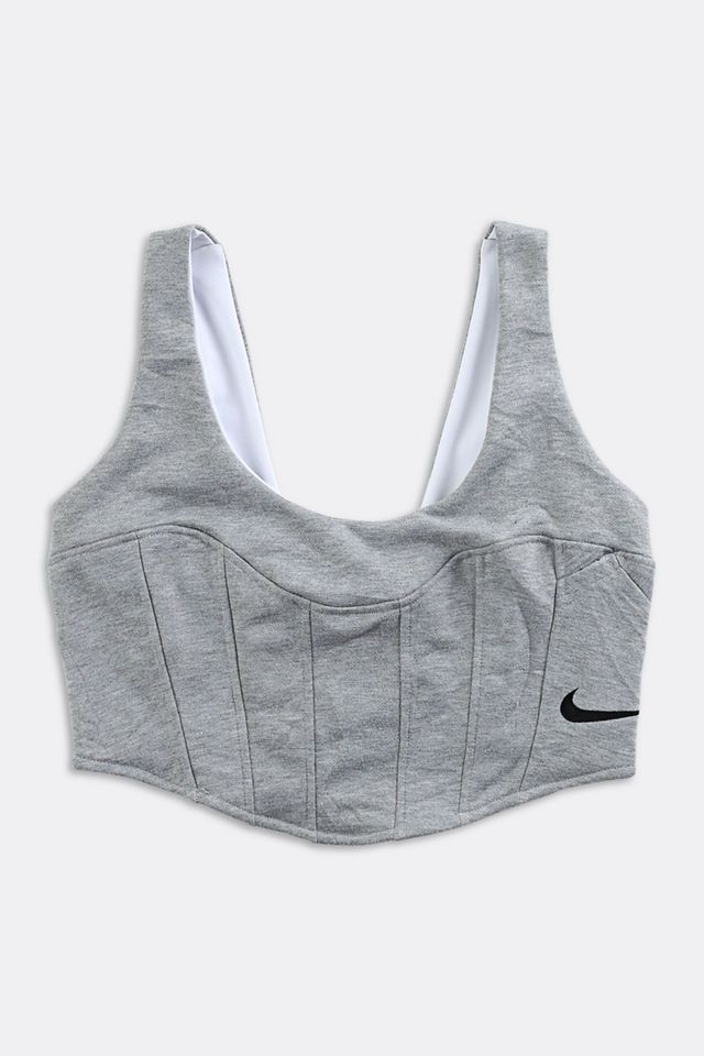 Frankie Collective Rework Nike Sweatshirt Bustier 034 | Urban Outfitters