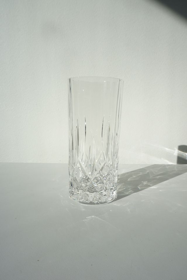 Vintage Crystal Highball Glass Urban Outfitters