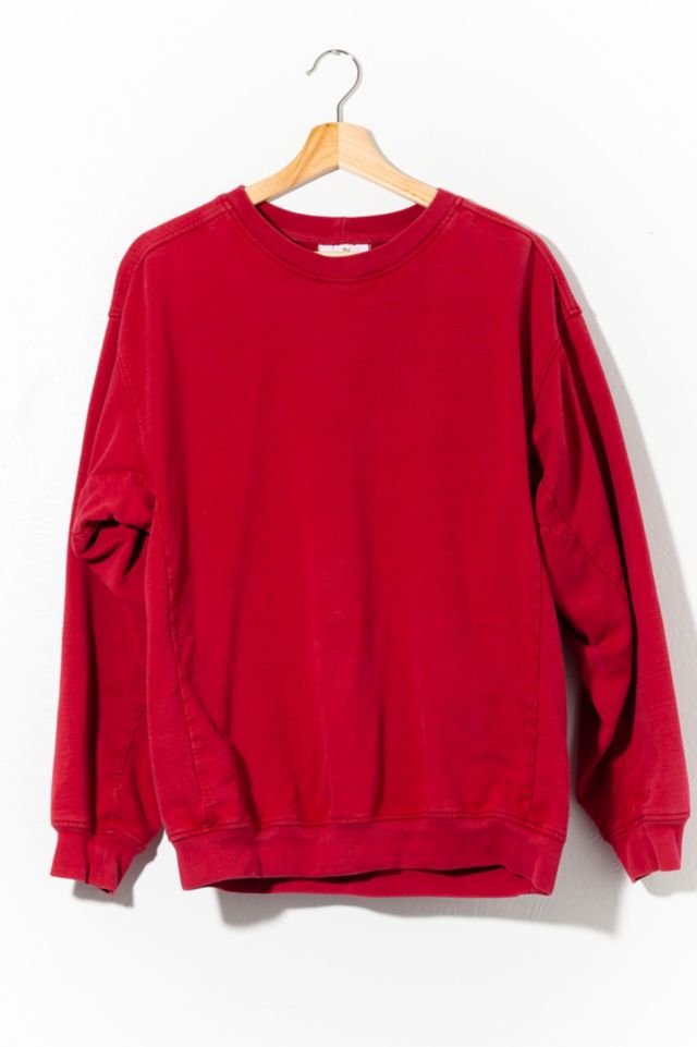 Red discount vintage crewneck