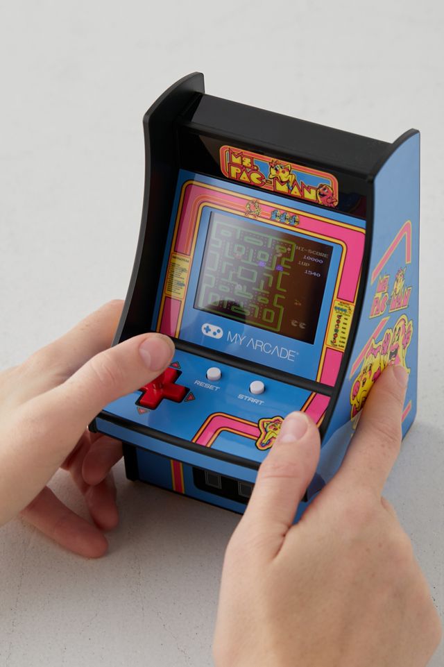 Ms. Pac-Man Retro Micro Player Arcade Game | Urban Outfitters