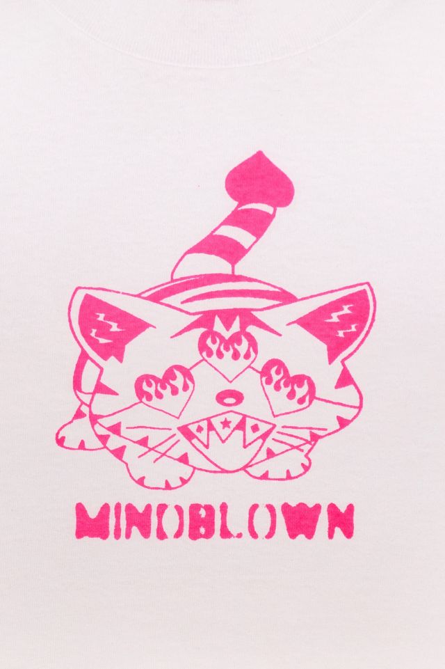 MINDBLOWN Flame Cat Tee #1