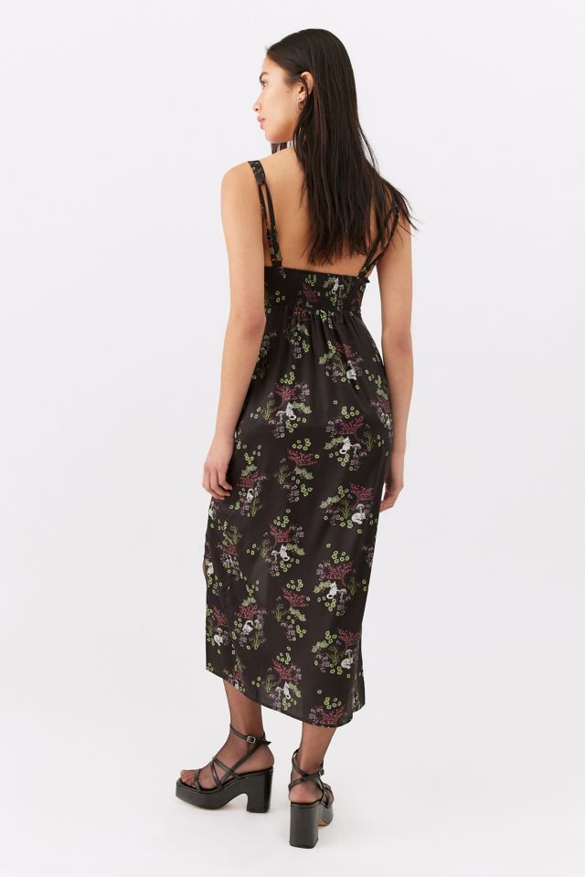 UO Mikayla Floral Midi Dress #1