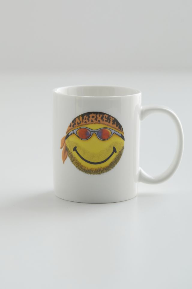 Market X Smiley Don’t Happy Be Worry Mug #1
