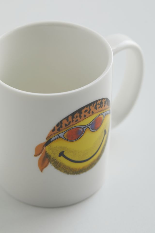 Market X Smiley Don’t Happy Be Worry Mug #2