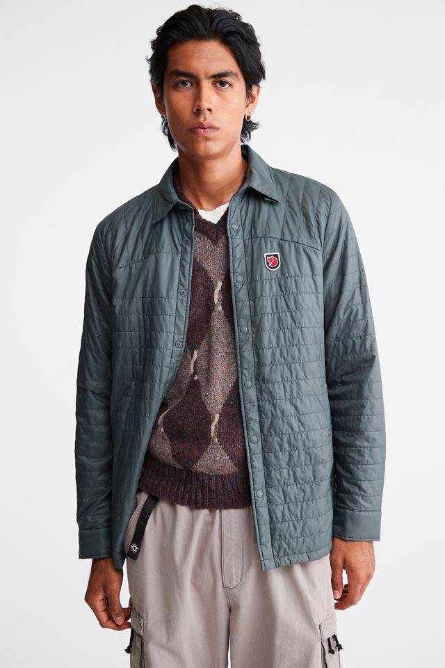 Liten Warm Tent Shirt Jacket グレー　リテン Expedition X-Lätt Shirt M