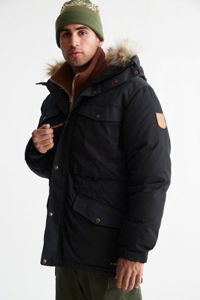 Fjall Raven Singi Down Jacket In Black