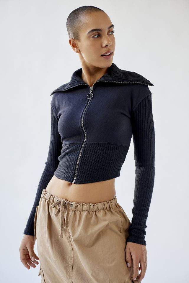 BDG Haywood Fitted ZipUp Jacket Urban Outfitters Canada