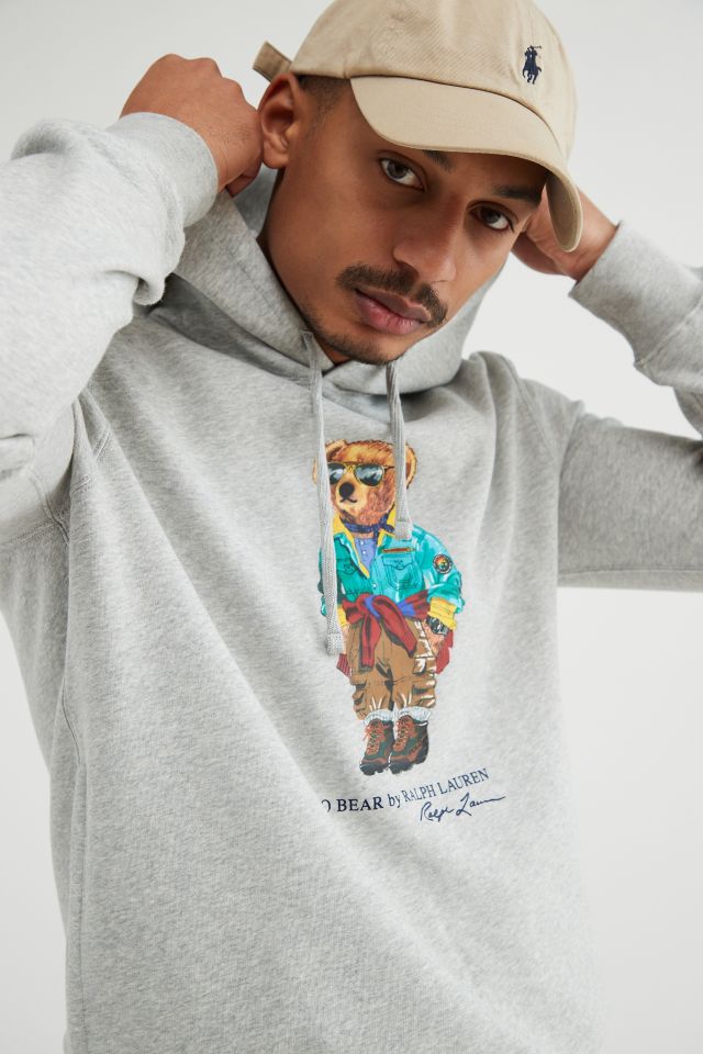 Polo Ralph Lauren Bear Voyager Hoodie Sweatshirt #4