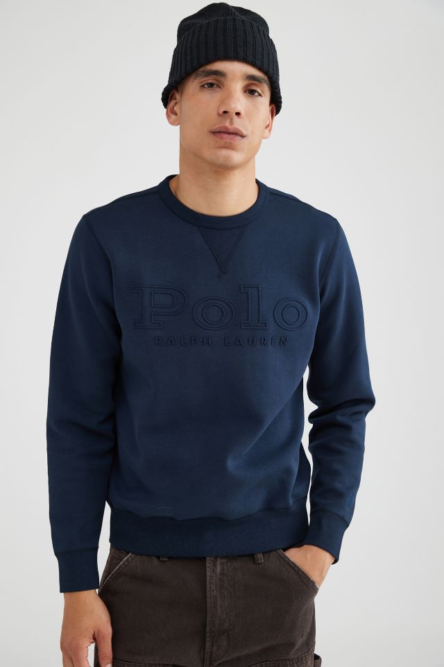 Polo Ralph Lauren Double Knit Crew Neck Sweatshirt | Urban Outfitters