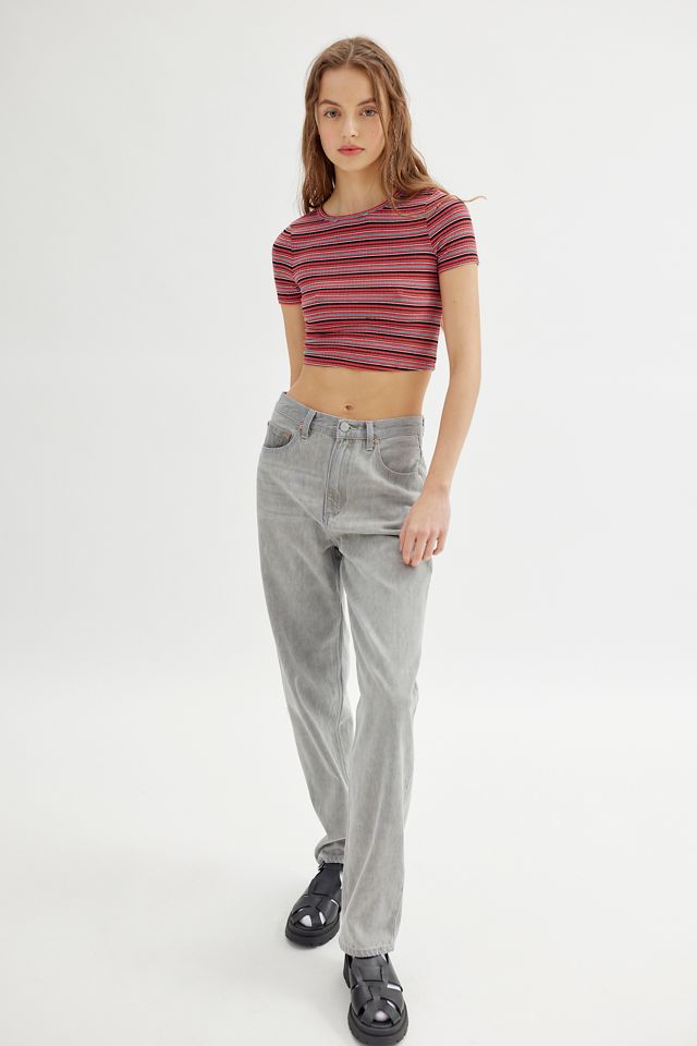 Urban Renewal Remnants Bold Stripe Baby Tee #2