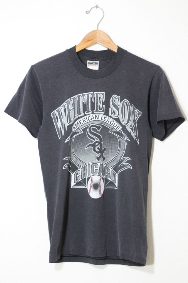 Vintage 90s Chicago White Sox Logo 7 Uniform T Shirt Tee MLB