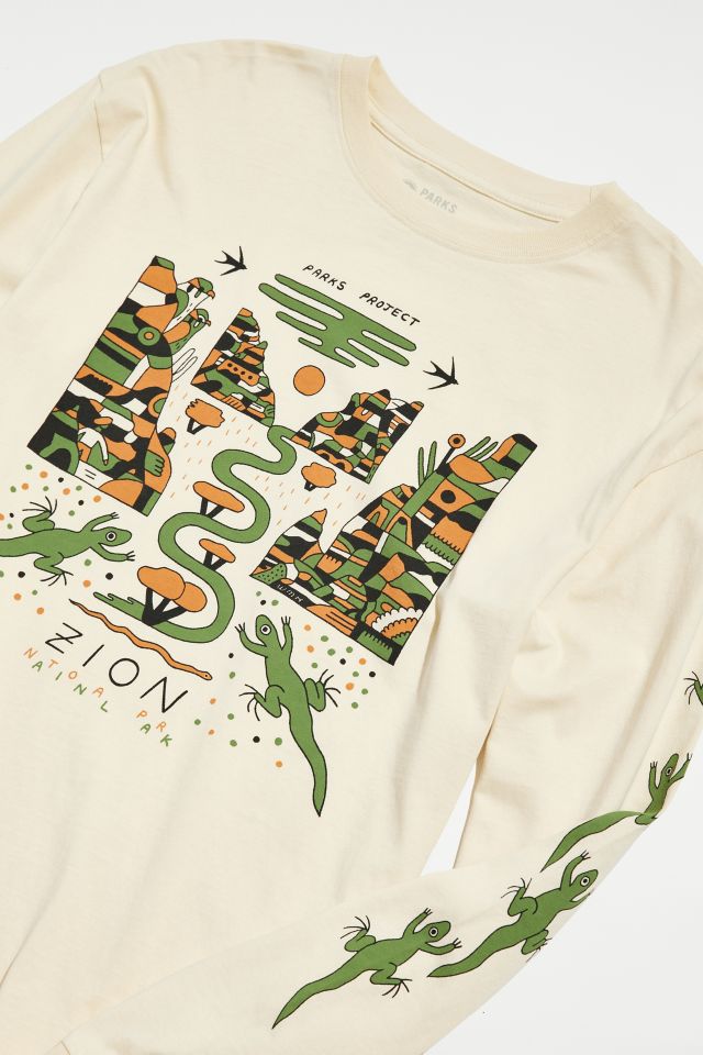 T-shirt à manches longues Zion Lizard Parks Project #1
