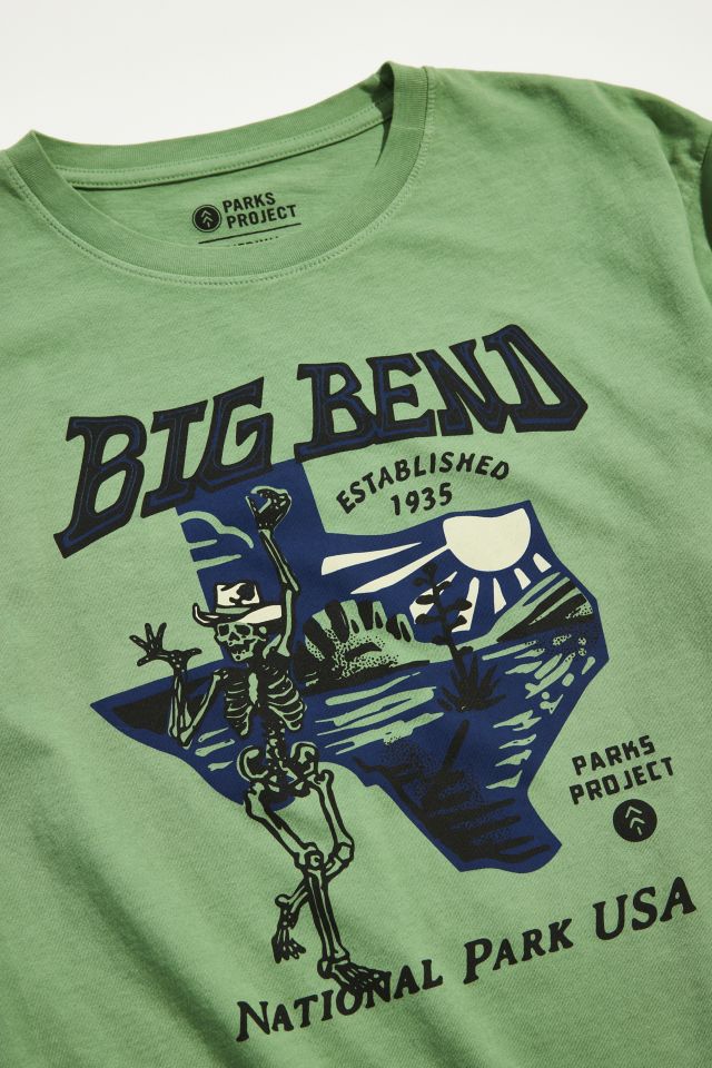 T-shirt Big Bend Dancing Skelly Parks Project #1