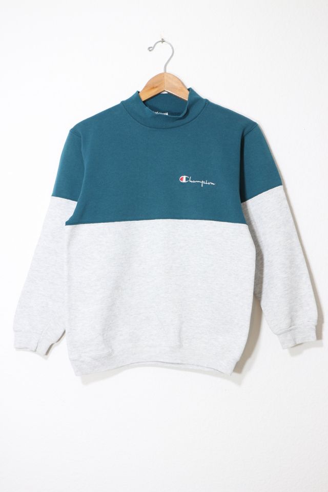 Mock neck sweatshirt online vintage