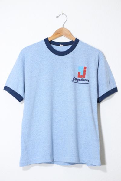 Vintage Contrast Band Marled Company T-shirt