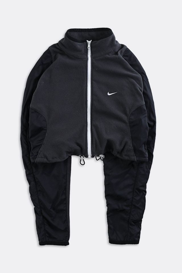 Frankie Collective Rework Nike Cinched Crop Fleece | Urban Outfitters