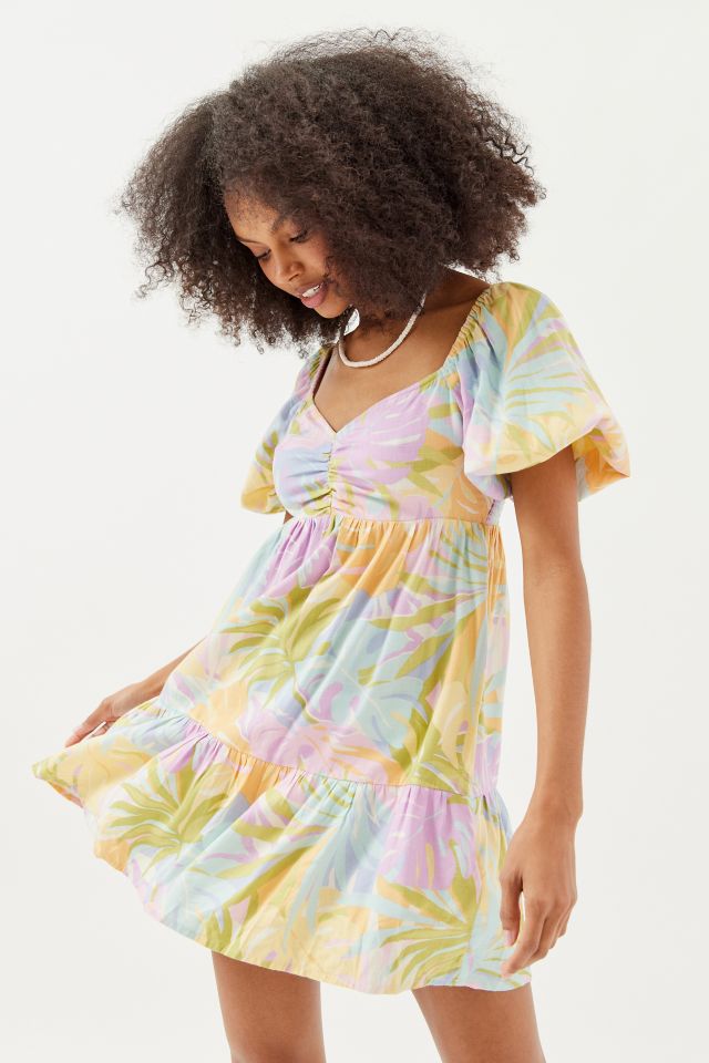 Billabong Be Mine Babydoll Mini Dress #1