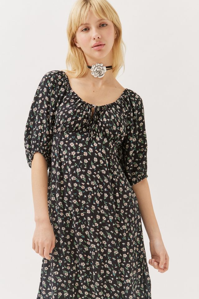 Billabong True Romance Floral Midi Dress | Urban Outfitters