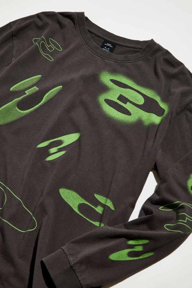 The Riddler Question Mark Long Sleeve Tee | Urban Outfitters