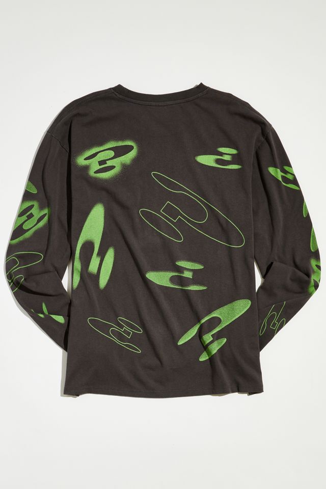 The Riddler Question Mark Long Sleeve Tee | Urban Outfitters