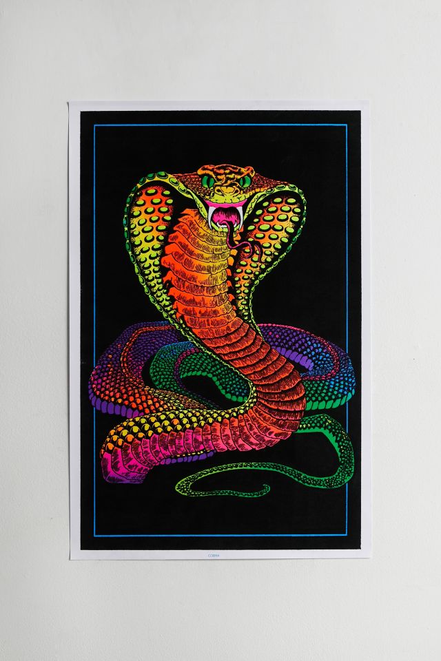 Cobra Blacklight Poster #1